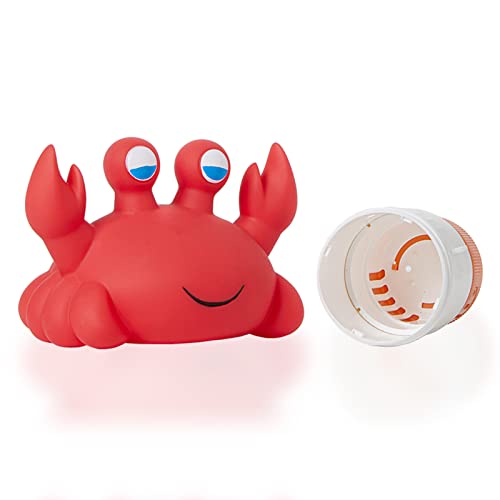 Crab Chlorine Floater for 1" Tab ONLY, Mini Floating Pool Chlorine Dispenser